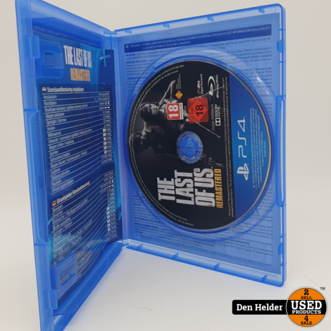 The Last of Us Remastered PS4 Game - In Nette Staat