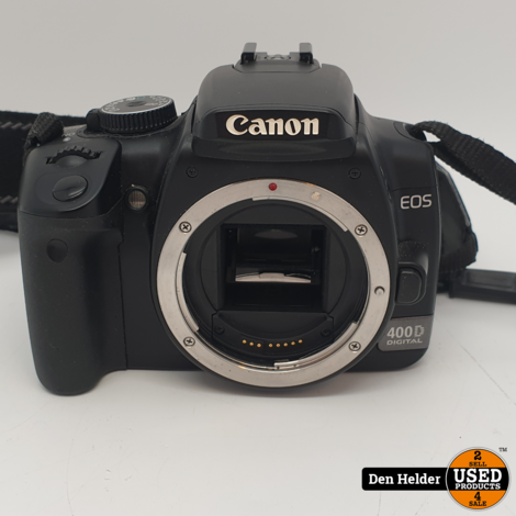 Canon DS126151 EOS 400D Digital 10.1MP 100-1600 Body - In Goede Staat