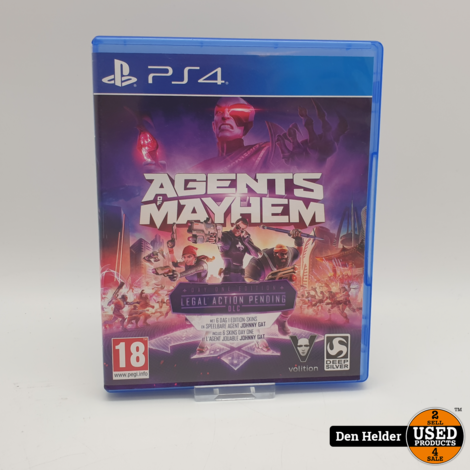 Agents of Mayhem PS4 Game - In Nette Staat