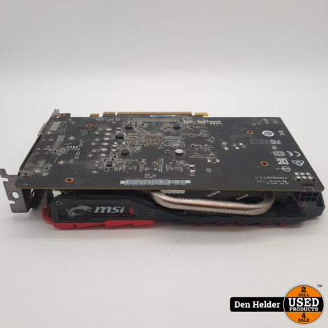 MSI Geforce GTX 1050 TI 4GB - In Nette Staat