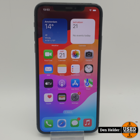 Apple iPhone 11 Pro Max 256GB Accu 89 - Geen Face ID