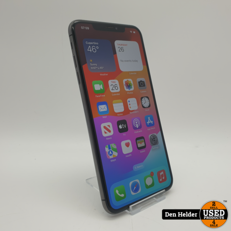 Apple iPhone XS Max 64GB Accu 80  - Barst op Achterkant