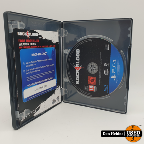 Back4Blood Steelbook PS4 Game - In Nette Staat