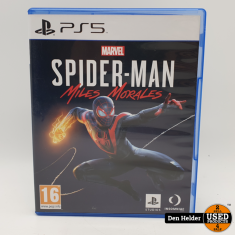 Marvel Spiderman Miles Morales PS5 Game - In Nette Staat