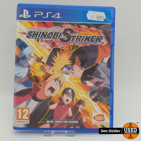 Naruto To Boruto: Shinobi Striker PS4 Game - In Nette Staat