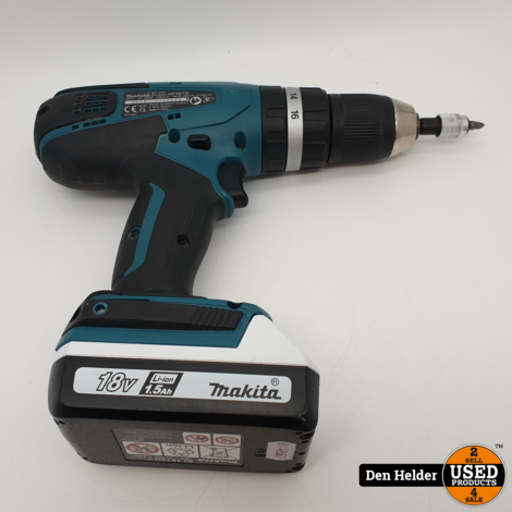 Makita HP457D 18V Accuboormachine - In Goede Staat