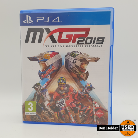 MXGP 2019 The Official Motocross Videogame PS4 Game - In Nette Staat