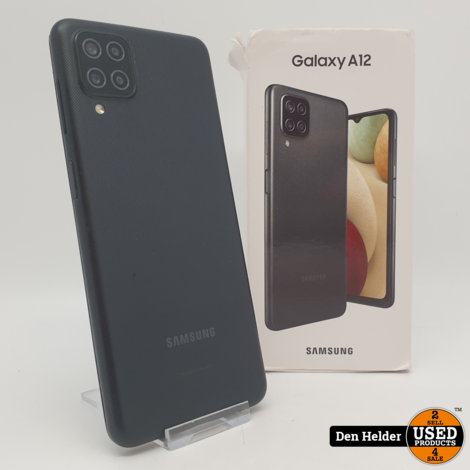 Samsung Galaxy A12 128GB Android 13 - In Nette Staat