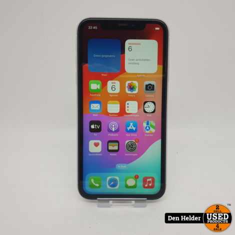 Apple iPhone 11 128GB Accu 81 - In Goede Staat