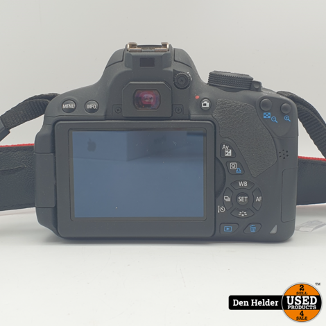 Canon EOS 700D 18MP Canon EF-S 100-12800 Spiegelreflex Camera - In Nette Staat