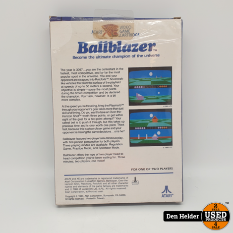 Ballblazer Atari XE Game - In Nette Staat