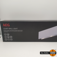 AEG Court Wall Light - Nieuw in Doos