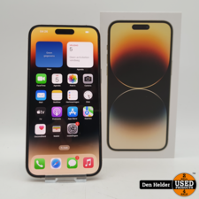 Apple Apple iPhone 14 Pro Max 256GB Accu 87% Gold - In Nette Staat