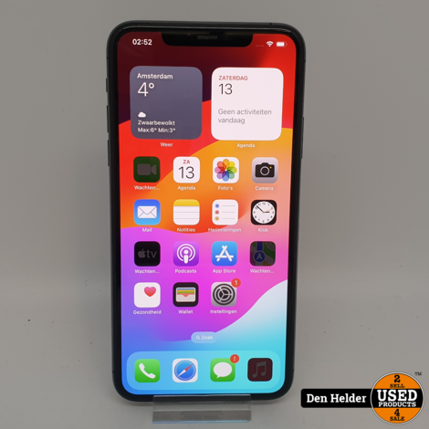 Apple iPhone 11 Pro Max 64GB Accu 82% - In Nette Staat