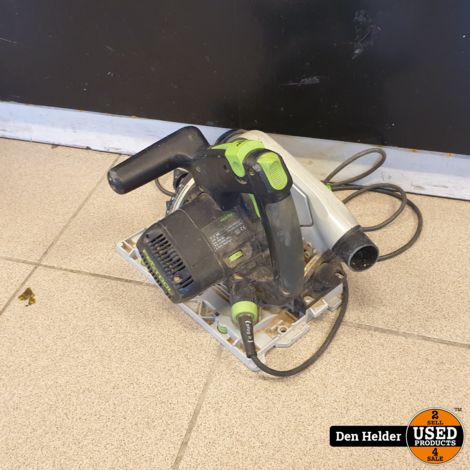 Festool TS 55 EBQ Plus 1200W Cirkelzaag - In Goede Staat