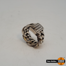 Buddha to Buddha Unisex Ring Maat 19 - In Goede Staat