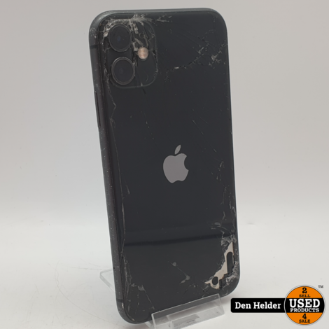 Apple iPhone 11 128GB -  Accu 72%  In Nette Staat