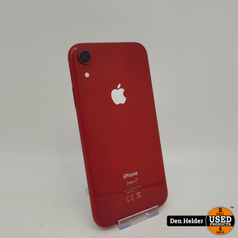 Apple iPhone XR 64GB Accu 93 - In Nette Staat