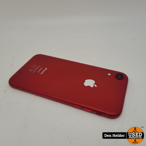 Apple iPhone XR 64GB Accu 93 - In Nette Staat