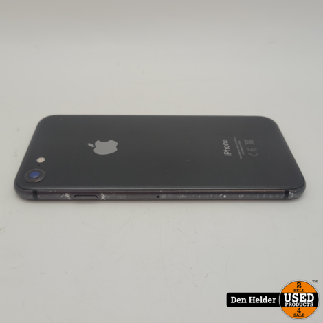 Apple iPhone 8 64GB Accu 75 Zwart - In Goede Staat