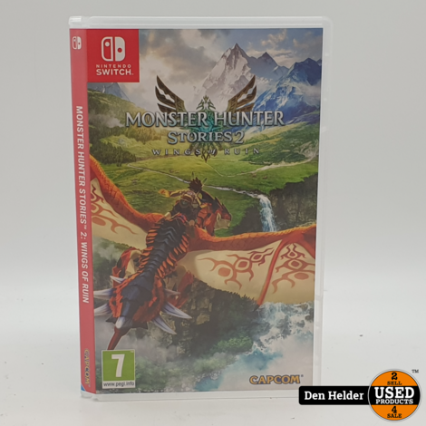 Monster Hunter Stories 2 Wings of Ruin Switch Game - In Nette Staat