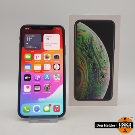 Apple iPhone XS 64GB Accu 79% - In Nette Staat