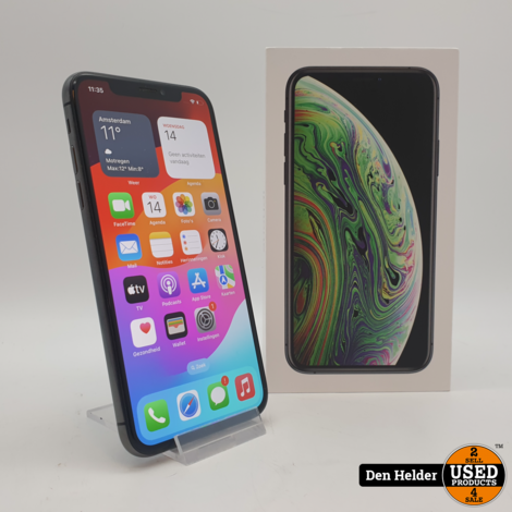 Apple iPhone XS 64GB Accu 79% - In Nette Staat