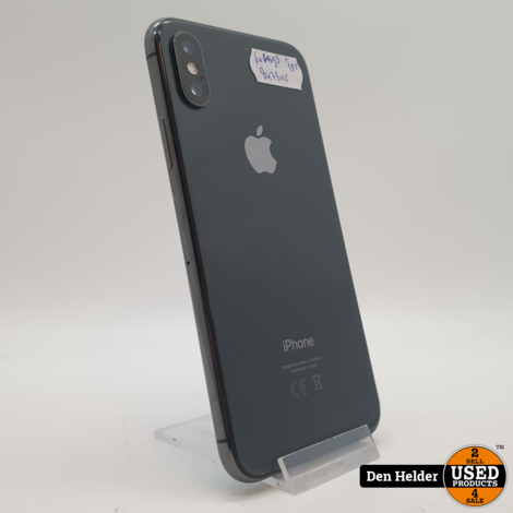 Apple iPhone XS 64GB Accu 79% - In Nette Staat