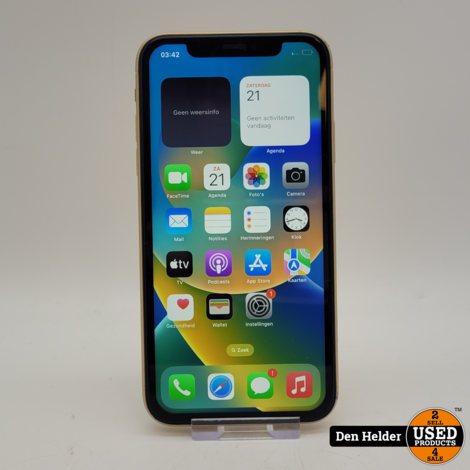 Apple iPhone XR 128GB Accu 82  - In Goede Staat