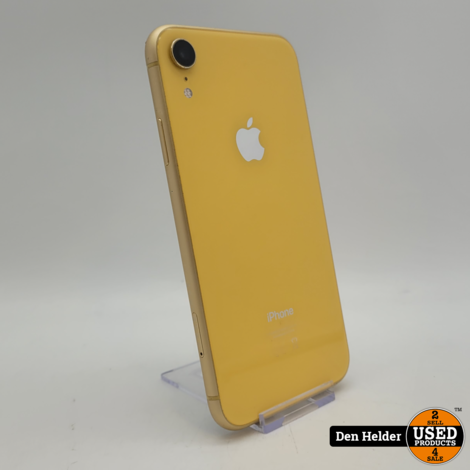 Apple iPhone XR 128GB Accu 82  - In Goede Staat