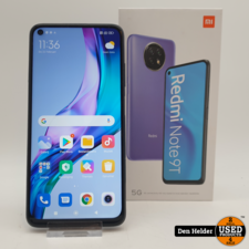 Xiaomi Redmi Note 9T 128GB Android 12 - In Goede Staat