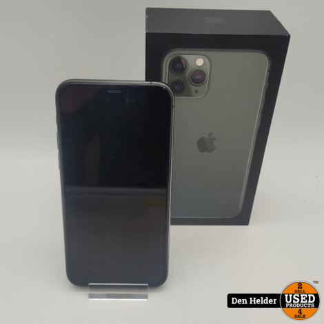 Apple iPhone 11 Pro 256GB iOS 17 Zwart - Geen Face ID