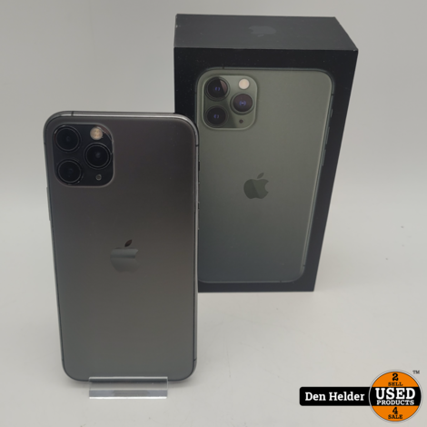 Apple iPhone 11 Pro 256GB iOS 17 Zwart - Geen Face ID