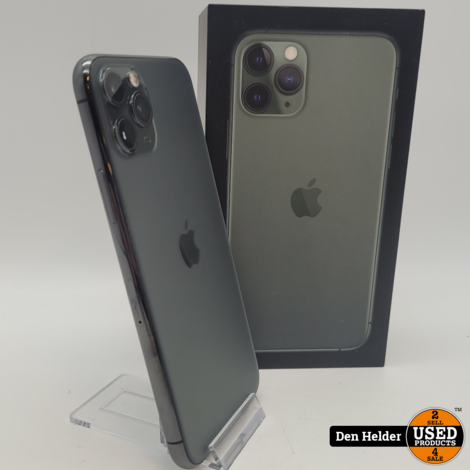 Apple iPhone 11 Pro 256GB iOS 17 Zwart - Geen Face ID