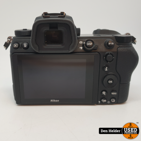 Nikon Z6 BODY Zwart 24.5MP 35mm (Fullframe) - Nieuwstaat!