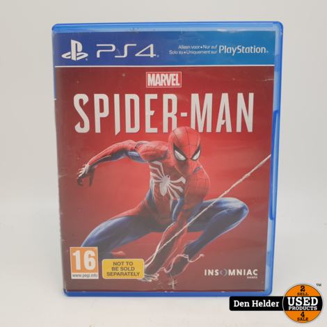 Spiderman Sony Playstation 4 Game - In Nette Staat