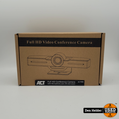 ACT AC7990 Full HD Video Conference Camera - Nieuw in Doos