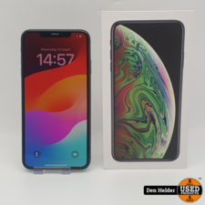 Apple iPhone XS Max 64GB Accu 85% - In Nette Staat