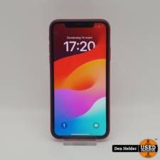 Apple Apple iPhone XR 64GB Accu 83% - In Goede Staat - Inruil Mogelijk