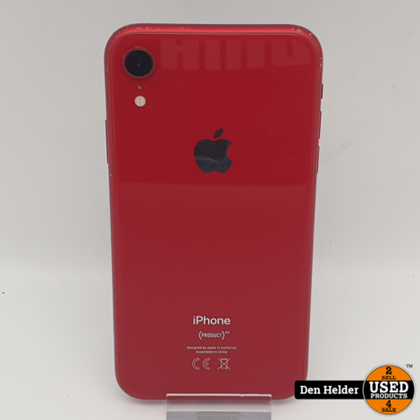 Apple iPhone XR 64GB Accu 83% - In Goede Staat - Inruil Mogelijk