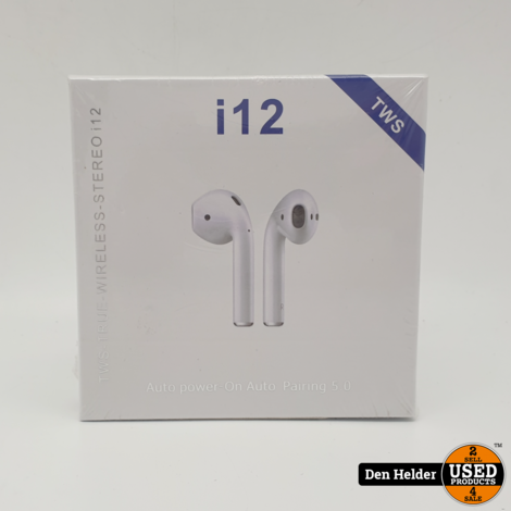 i12 TWS Bluetooth Headset - Nieuw in Doos