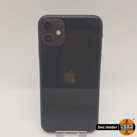 Apple iPhone 11 64GB Accu 90 - In Nette Staat