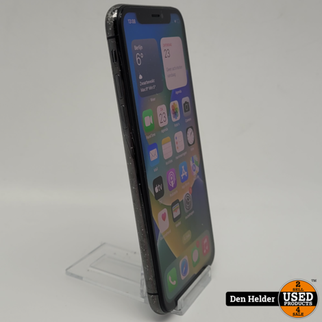 Apple iPhone X 64GB Zwart - In Nette Staat