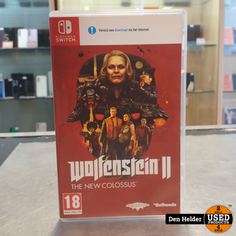 Wolfenstein 2 The New Colossus Switch Game - In Nette Staat