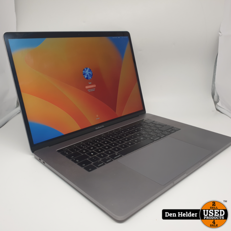 Apple Macbook Pro 2017 Intel Core i7 16GB 512GB SSD  - In Goede Staat