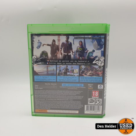 Watch Dogs 2 Microsoft Xbox One Game - In Nette Staat