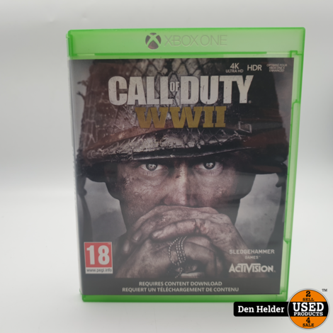 Call of Duty WWII Microsoft Xbox One Game - In Nette Staat