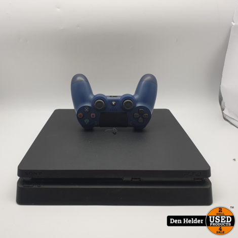 Sony Playstation 4 Slim 500GB Spelcomputer - In Goede Staat