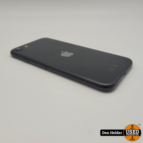 Apple iPhone SE 2020 64GB iOS 17 Accu 87% Zwart - In Nette Staat