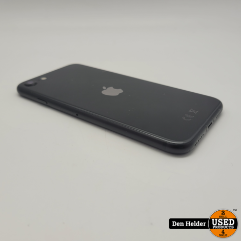 Apple iPhone SE 2020 64GB iOS 17 Accu 88% Zwart - In Nette Staat